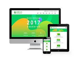 HTML5网络建站设计公司织梦模板(自适应手机端)